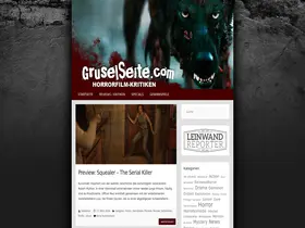 Preview of  gruselseite.com