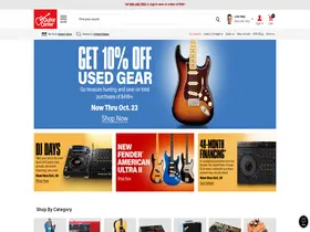 Preview of  guitarcenter.com