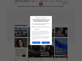 Preview of  haberturk.com