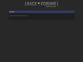 Preview of  hackforums.net