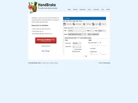 Preview of  handbrake.fr