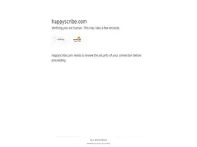 Preview of  happyscribe.com