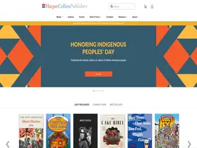 Preview of  harpercollins.com