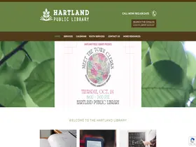 Preview of  hartlandlibraryvt.org