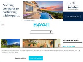 Preview of  hawaiimagazine.com