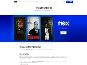 Preview of  hbogo.com