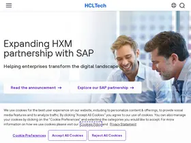 Preview of  hcltech.com