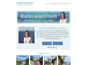 Preview of  heatheronhertravels.com