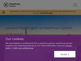 Preview of  heathrowexpress.com