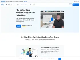 Preview of  helium10.com