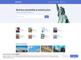 Preview of  hellotickets.com