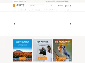 Preview of  henrys.com