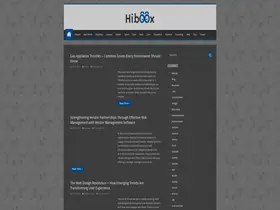 Preview of  hiboox.com