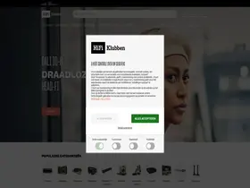 Preview of  hifiklubben.nl