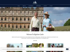 Preview of  highclerecastle.co.uk