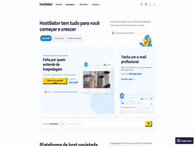 Preview of  hostgator.com.br