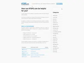 Preview of  htofe.com