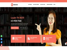 Preview of  ielts-thanhloan.com