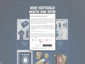 Preview of  ikke-hueftgold.de