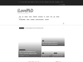 Preview of  ilovephd.com