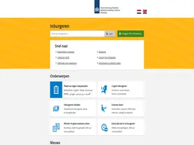 Preview of  inburgeren.nl