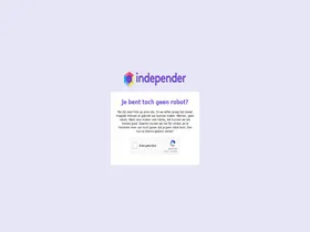 Preview of  independer.nl