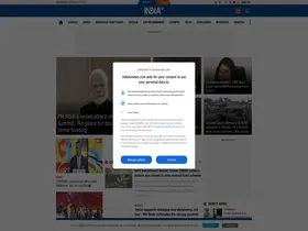 Preview of  indiatvnews.com