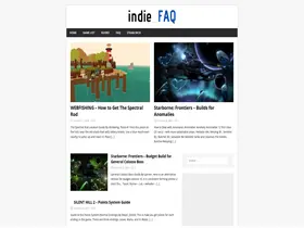 Preview of  indiefaq.com