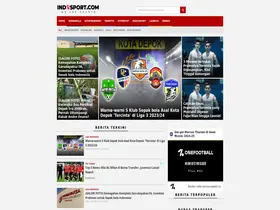 Preview of  indosport.com