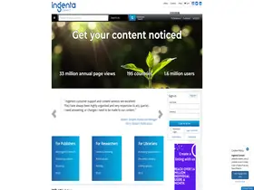 Preview of  ingentaconnect.com