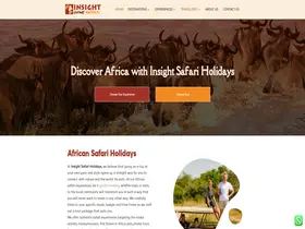 Preview of  insightsafariholidays.com