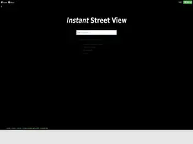 Preview of  instantstreetview.com