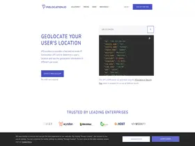 Preview of ip2location.io