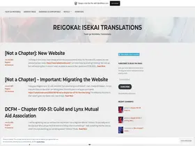 Preview of  isekailunatic.wordpress.com