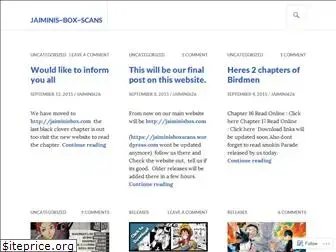 Preview of  jaiminisboxscans.wordpress.com