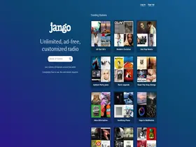 Preview of  jango.com