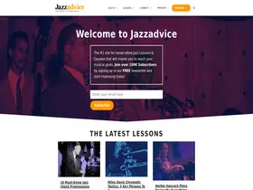 Preview of  jazzadvice.com