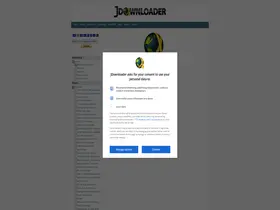 Preview of  jdownloader.org