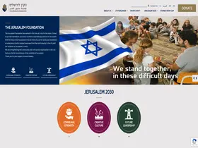 Preview of  jerusalemfoundation.org