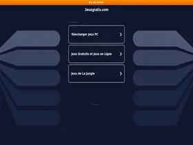 Preview of  jeuxgratis.com