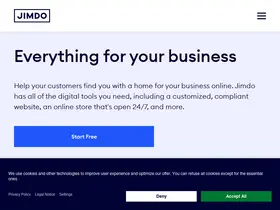 Preview of jimdofree.com