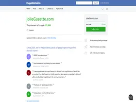 Preview of  joliegazette.com