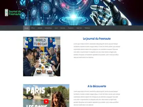 Preview of  journaldufreenaute.fr