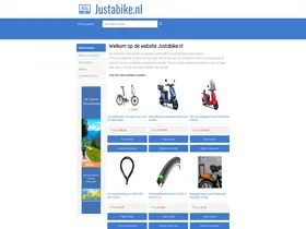 Preview of  justabike.nl