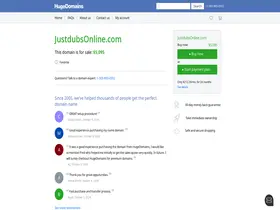 Preview of  justdubsonline.com