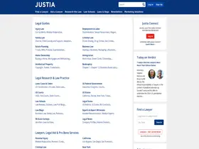 Preview of  justia.com