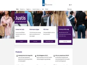 Preview of  justis.nl