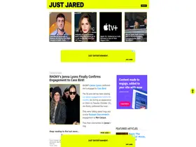 Preview of  justjared.com