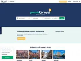 Preview of  kamernet.nl