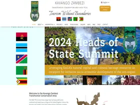 Preview of  kavangozambezi.org